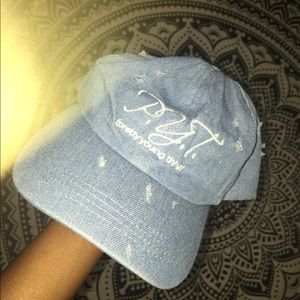 custom pretty young thing “dad” hat